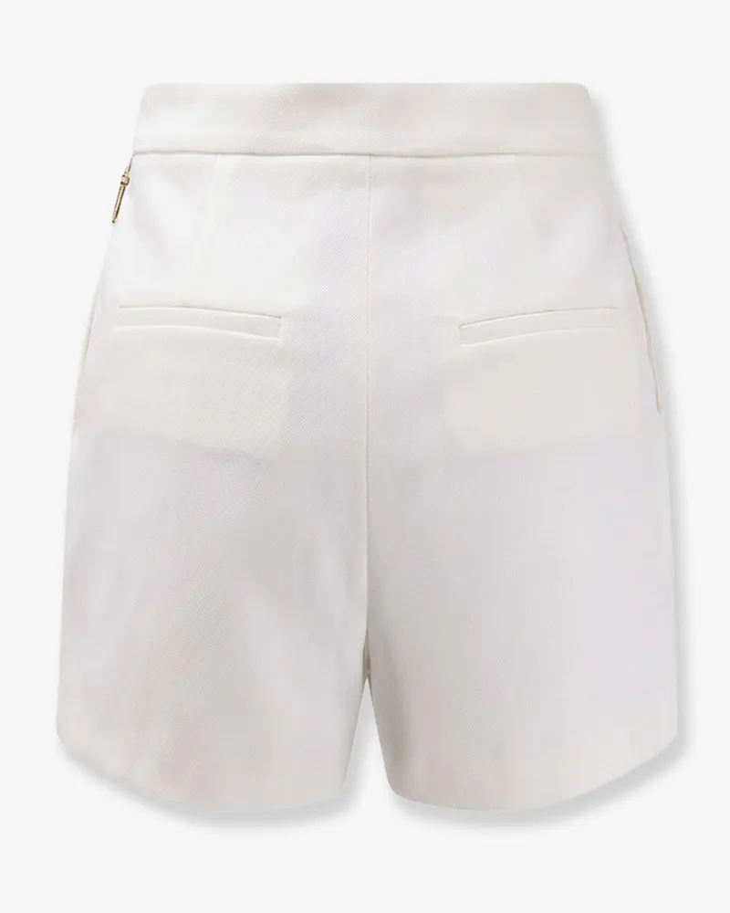 Elisabetta Franchi Women's Daily Shorts White Viscose White