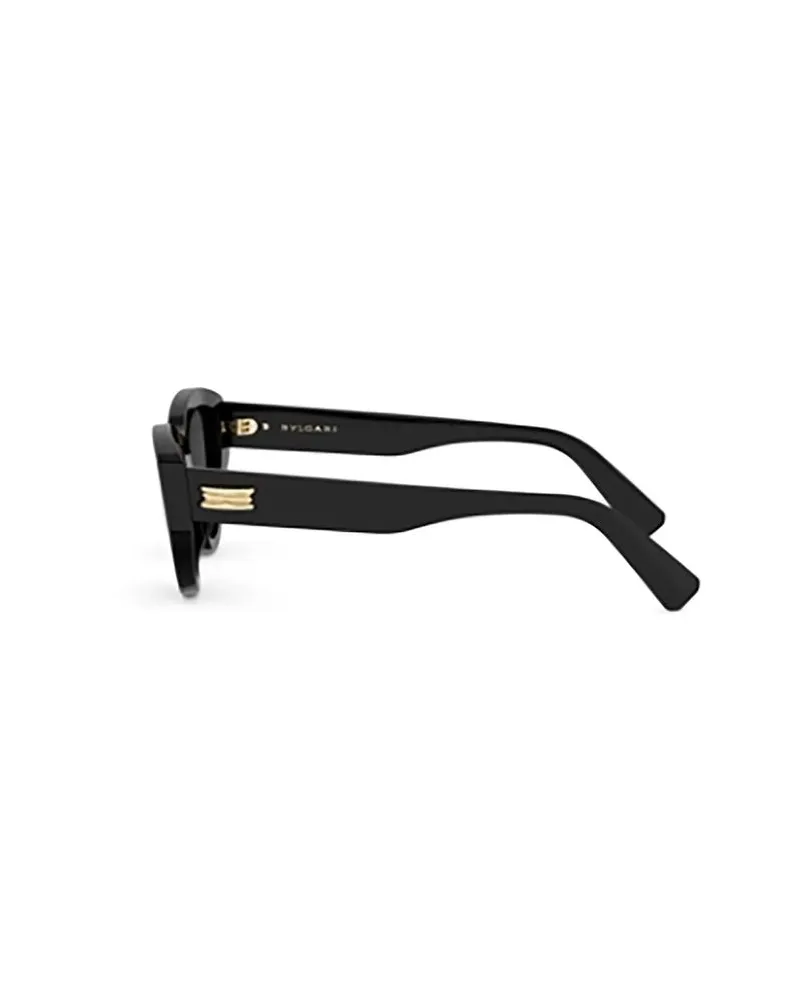 Bulgari Women's Sunglasses Black Acetate Black