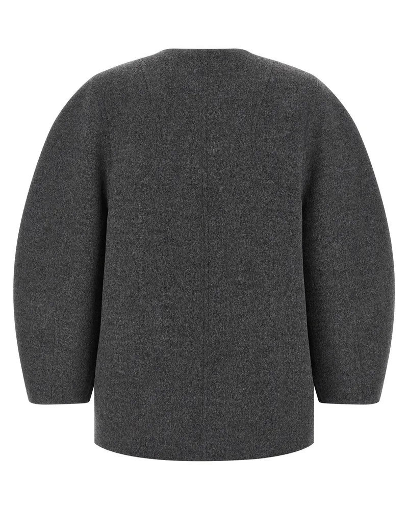 Fendi Coat — Gray Gray