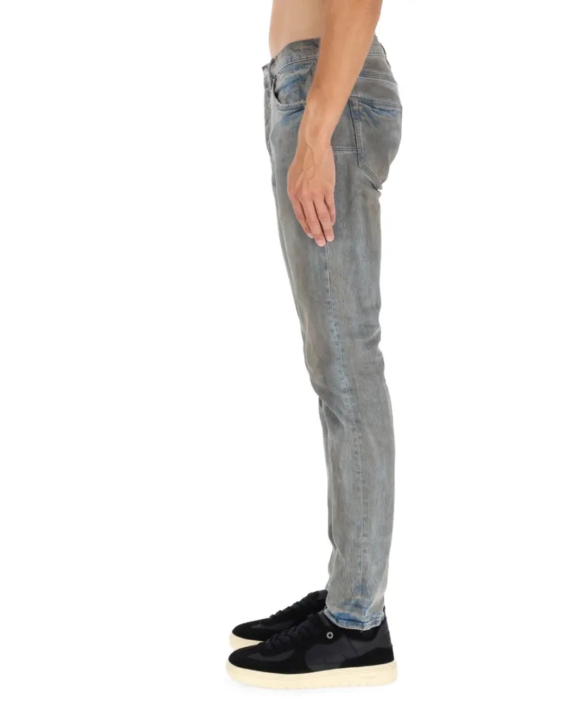 PURPLE BRAND Monterrico Mud Jeans — Blue Blue