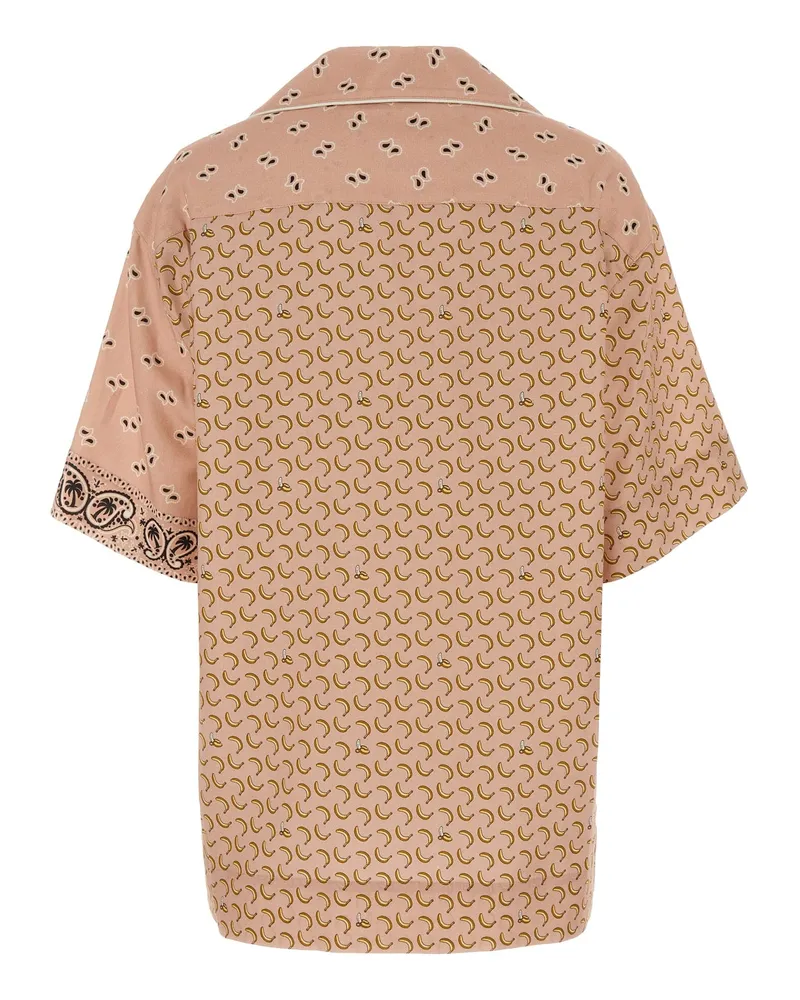 Palm Angels Multicolormul Camicie Shirt Beige