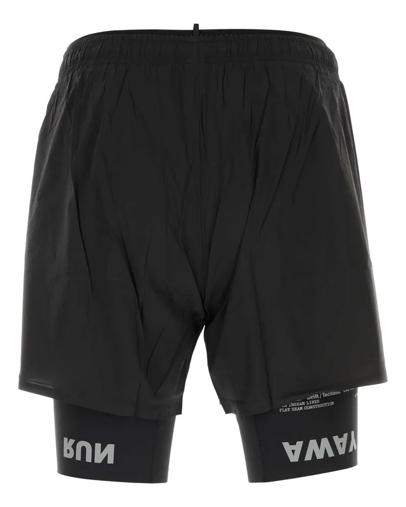 Satisfy TechSilk 8 Jogger Shorts — Black Black