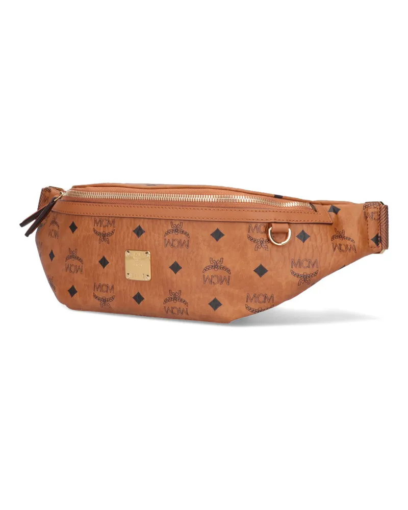 MCM Men's Bags Brown Polyurethane Brown