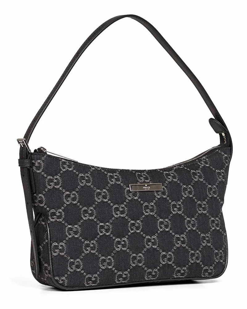 Gucci Lady Lunetta Shoulder Bag — Black Black