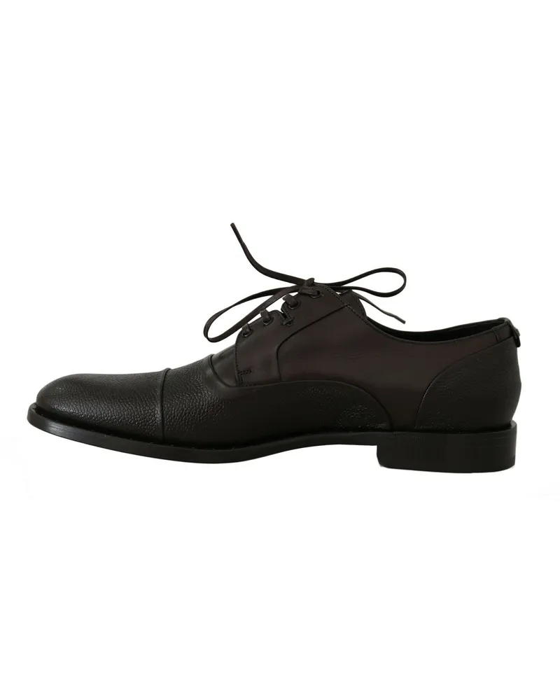 Dolce & Gabbana Leather Oxford — Brown Brown