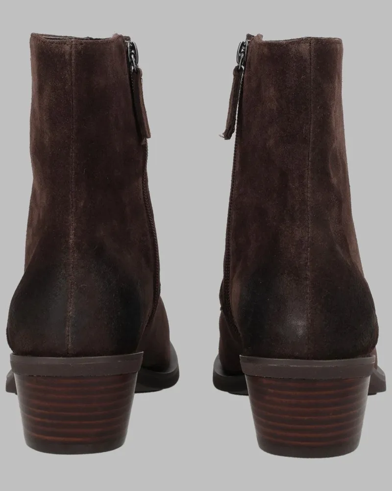 ash Hasley Ankle Boot — Brown Brown