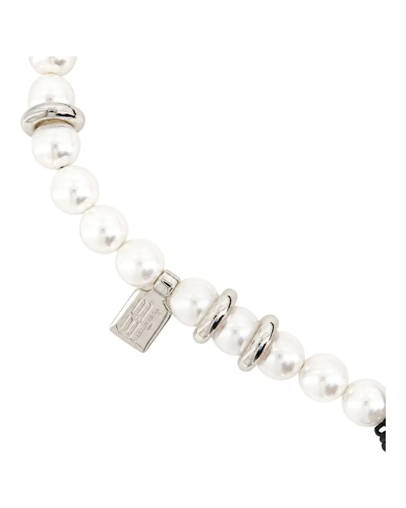 Balenciaga Women's Malibu Pearl Bracelet -  Metal Silver Jewelry-Watches Bracelets Silver