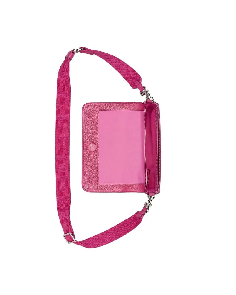 Marc Jacobs Women's Crossbody Bag Fuchsia Grain Leather - Crossbody-Bags Pink