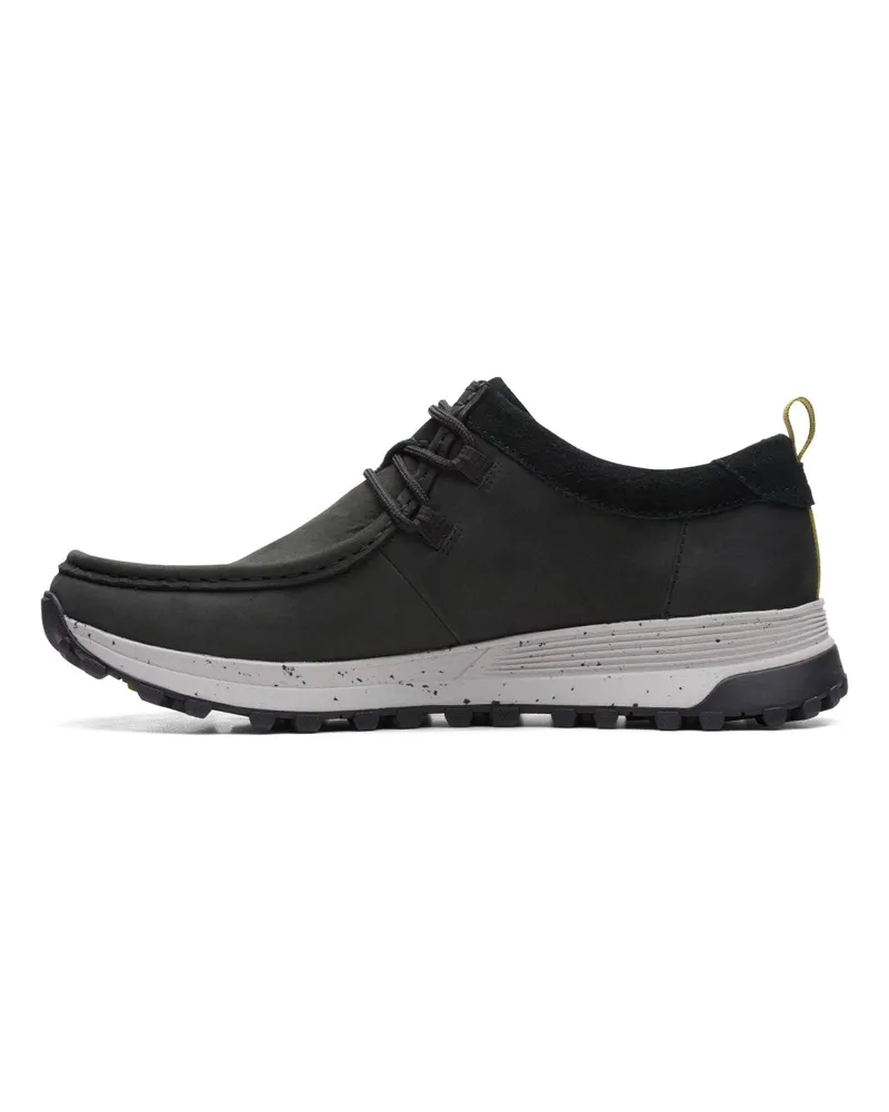 Clarks Men's Atl Trek Wally Sneakers Black Nubuck Uppers Rubber Black