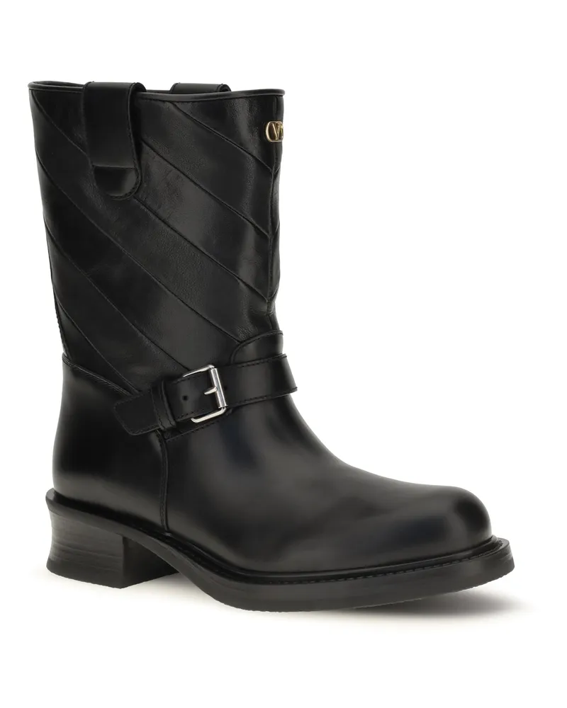 Valentino Garavani Women's Bootie Ankle Boots Nero Black