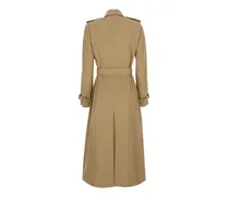 Cotton Trench Coat — Beige
