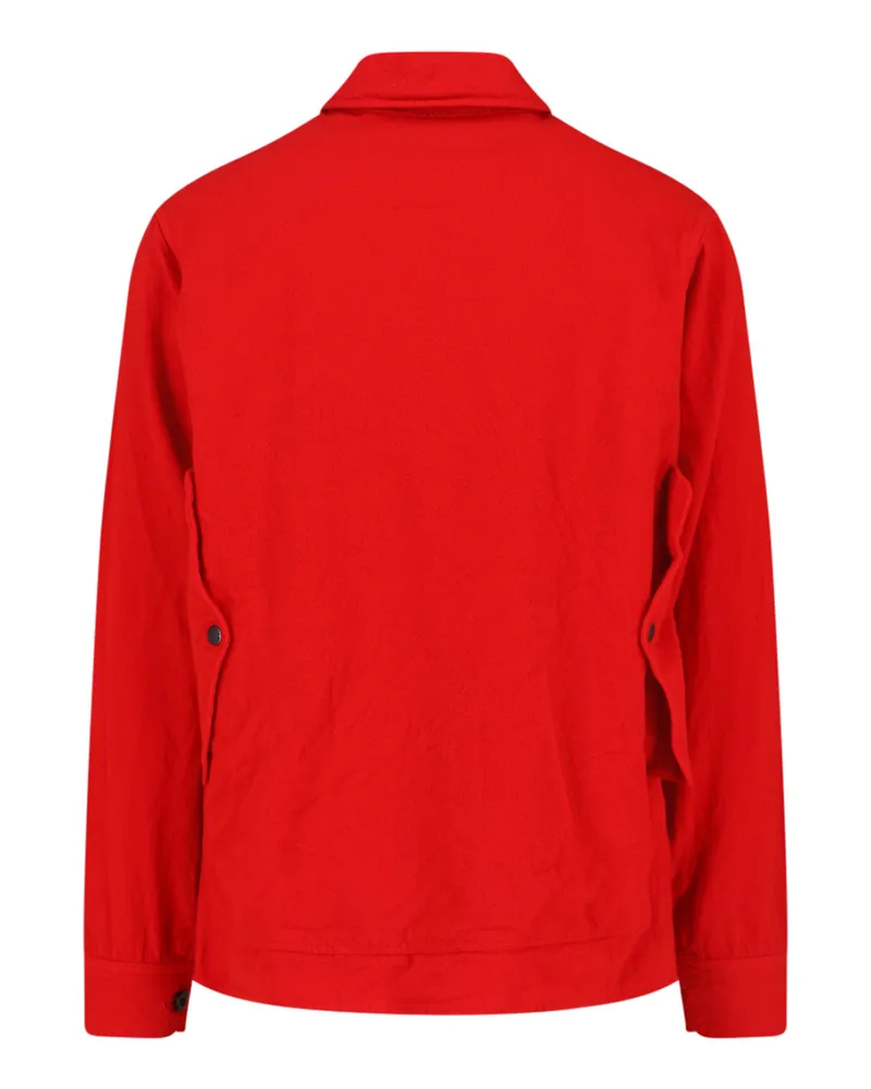 Junya Watanabe Men's Shirts Red Wool Red
