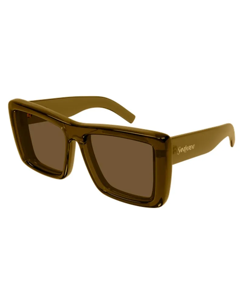 Saint Laurent SL900HOWL Sunglasses — Khaki Khaki