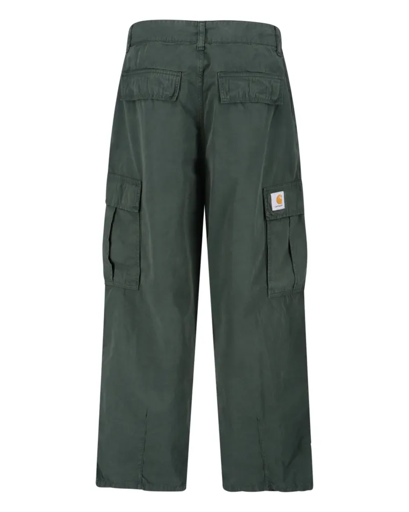 Carhartt WIP Men's Trousers Green Organic Cotton Green