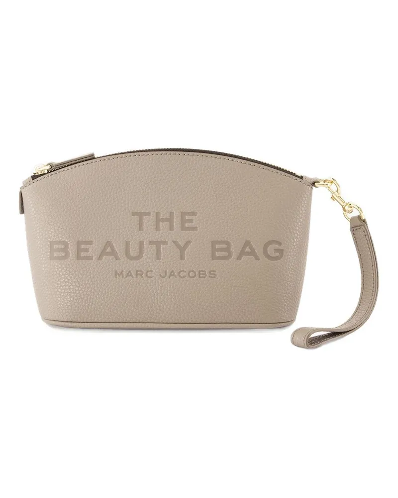 Marc Jacobs Women's Pebbled Leather Clutch Gray Cowhide Gray