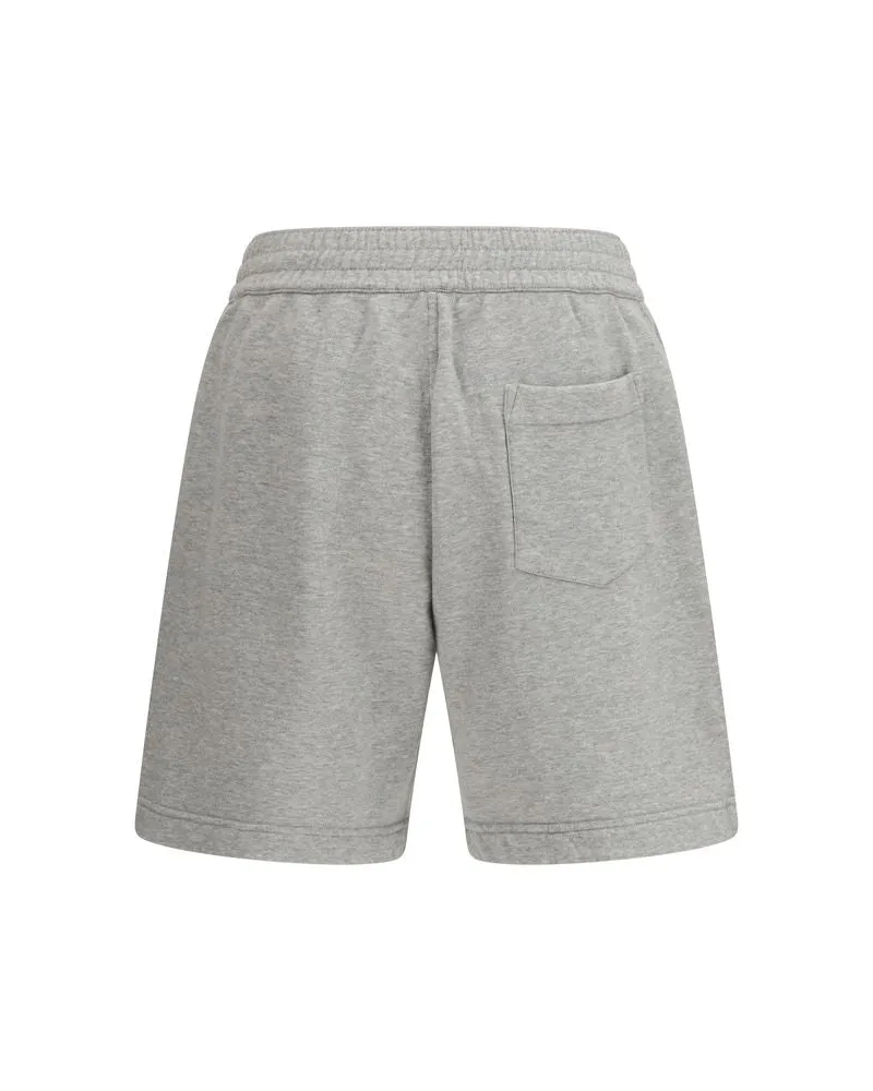 Givenchy Men's Gray Cotton Bermuda Shorts Gray