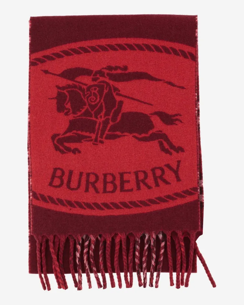 Burberry Cashmere Scarf — Red Red