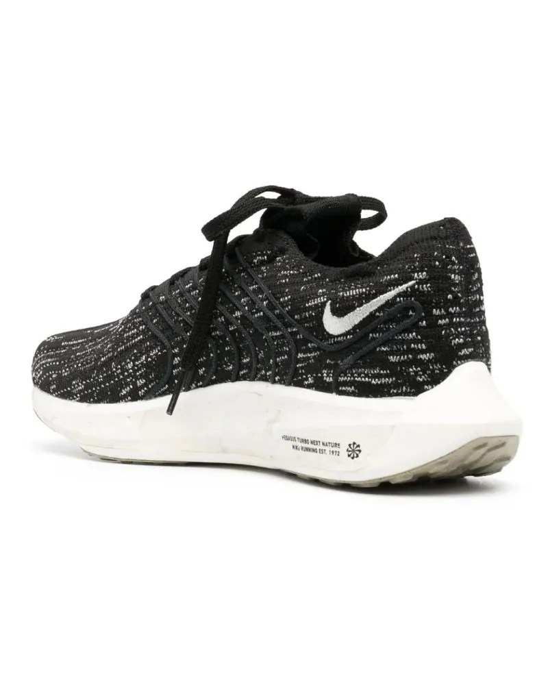 Nike Women's Pegasus Turbo Sneaker Black Rubber Black