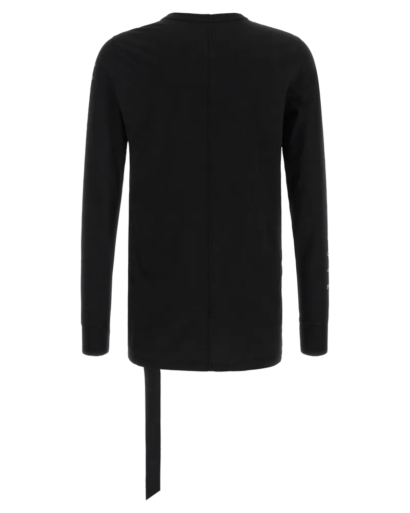 DRKSHDW by Rick Owens Cotton Graphic Print T-Shirt — Black Black