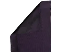 Textured Silk Pocket Square — Purple