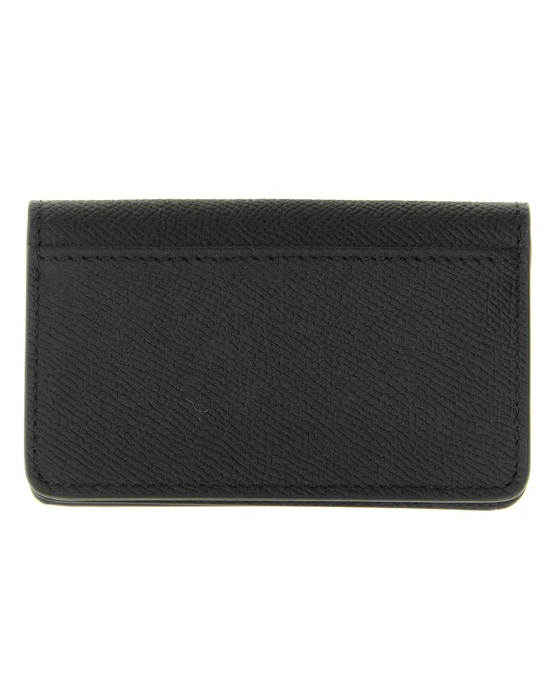 Maison Margiela Four Stitches Card Case — Black Black