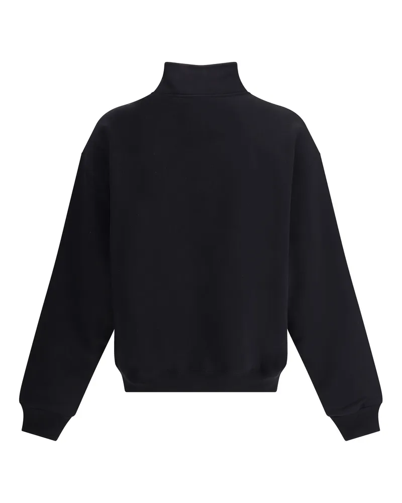 Jacquemus Men's Le Camionneur Sweatshirt Black Cotton Sweatshirts Sweater Black