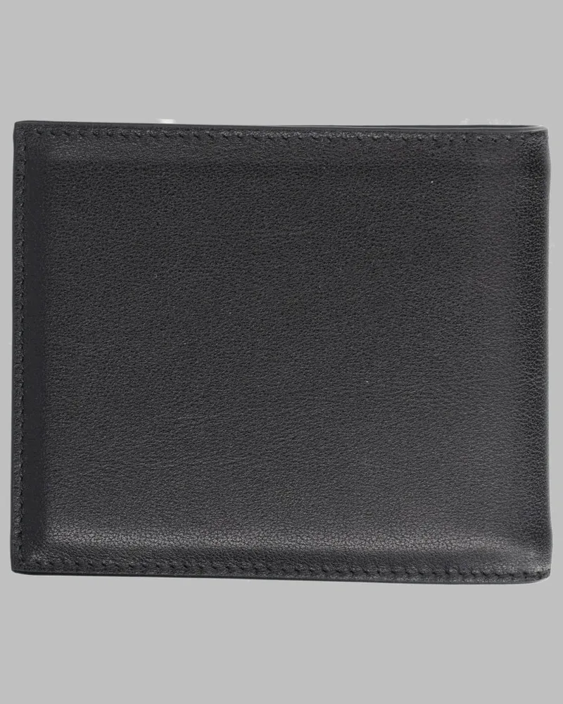 Givenchy Calfskin Leather Wallet — Black Black