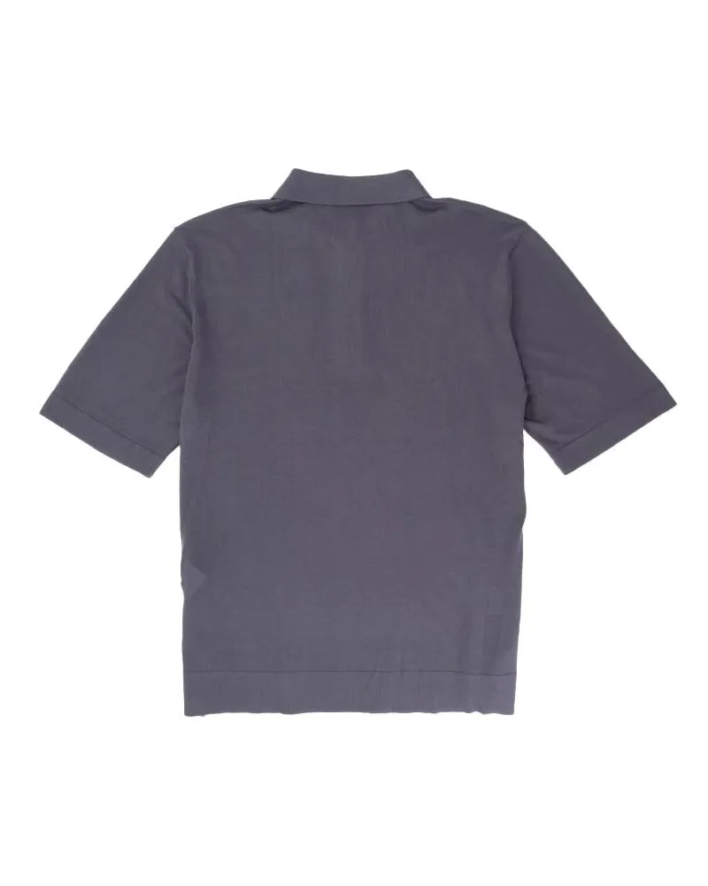 Officine Generale Brutus Polo — Gray Gray