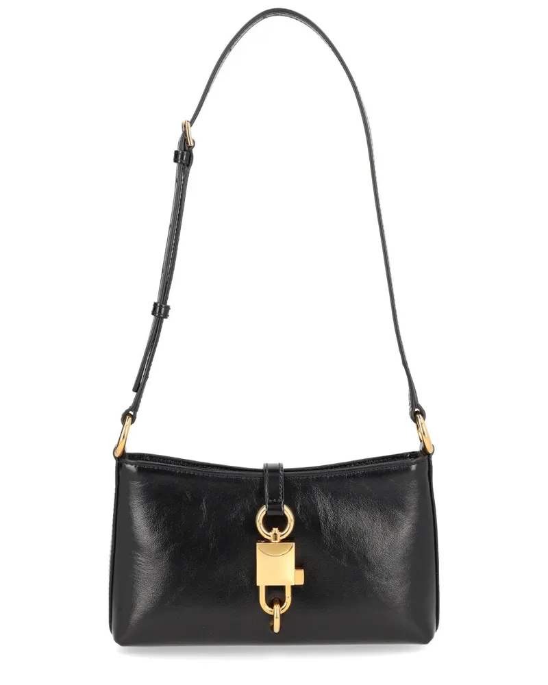 Dolce & Gabbana Lock Shoulder Bag — Black Black