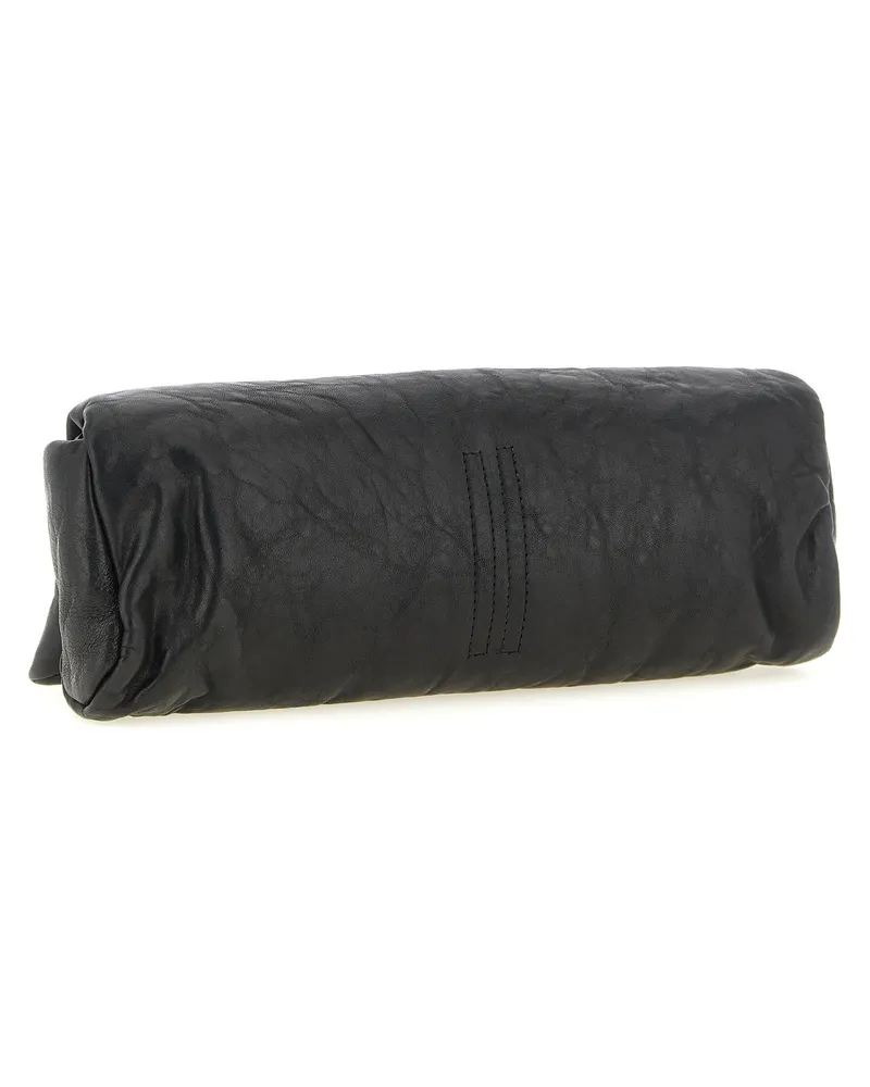 Rick Owens Baguette Clutch — Black Black