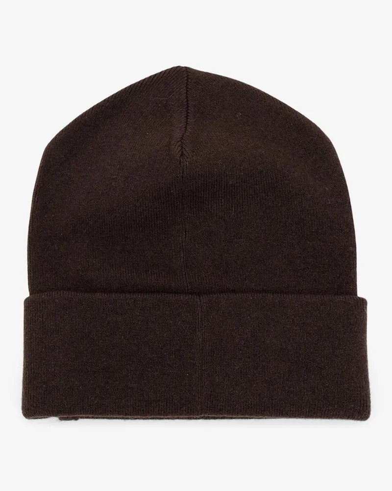 Brunello Cucinelli Women Hat With Monili Detail Cashmere Brown Brown