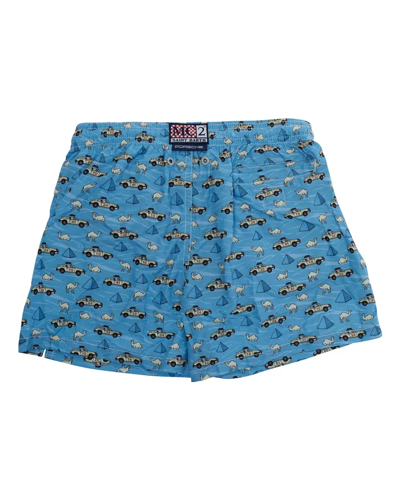 MC2 Saint Barth Swim Shorts — Blue Blue