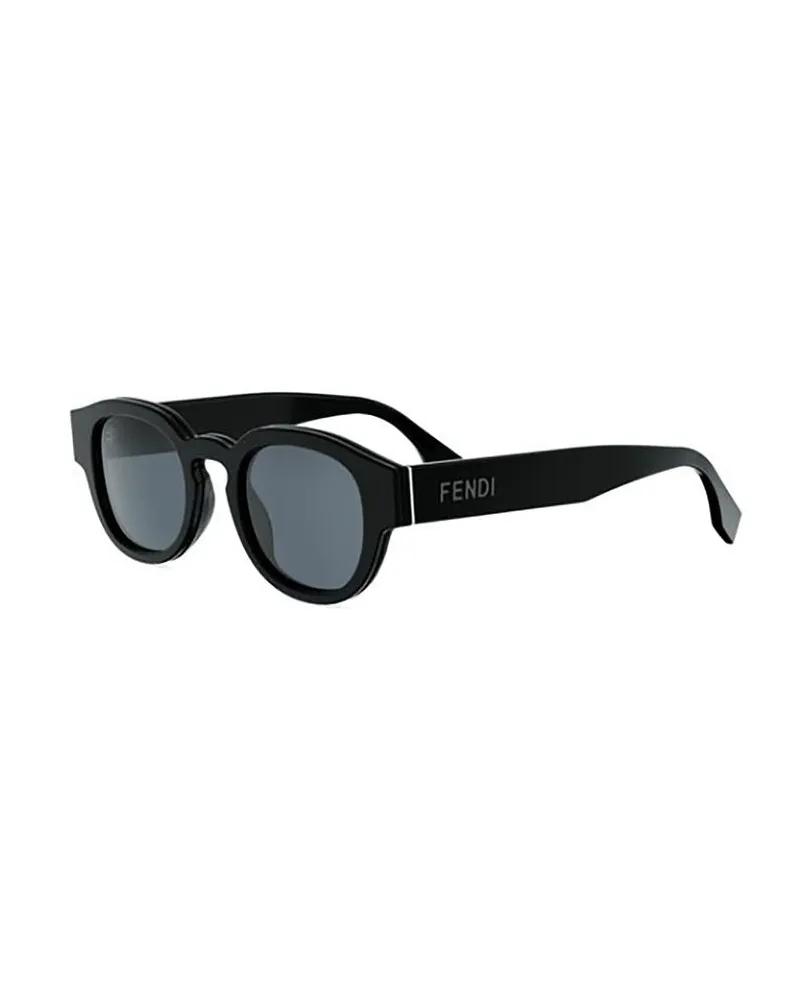 Fendi Men's Sunglasses Black Acetate Black