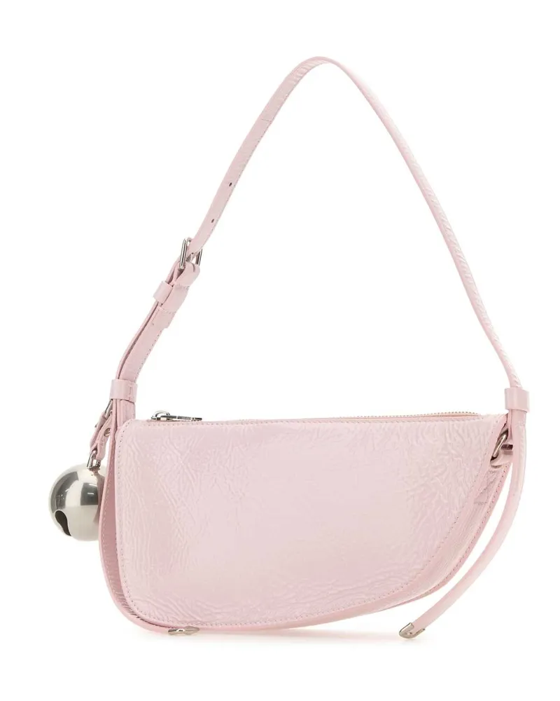 Burberry Women's Pink Leather Knight Small Shoulder Bag Cameo Borse A Mano Pink