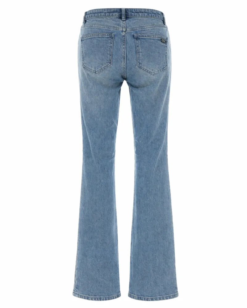 Michael Kors Cigarette Cut Jeans — Blue Blue