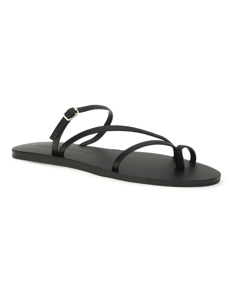 Manebí Women's Giorgia Leather Strappy Sandals Black Calf Bos Taurus Black