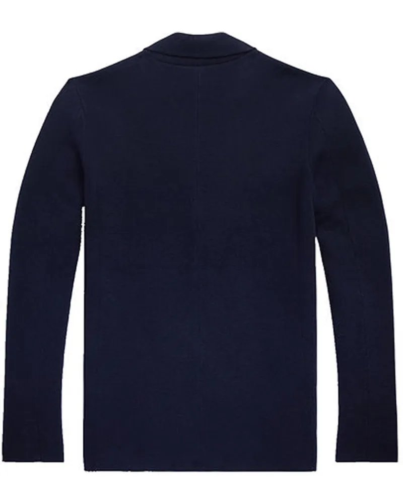 Ralph Lauren 100% Cotton Cardigan — Blue Blue