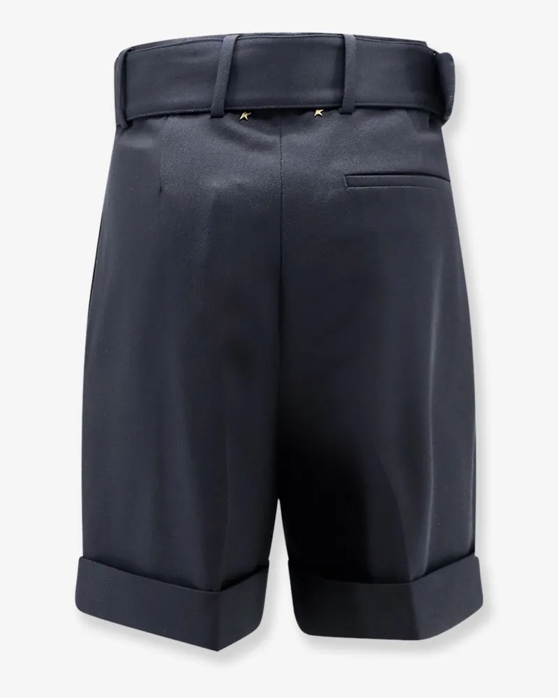 Golden Goose Women's Shorts Demetra Blue Polyester Blue
