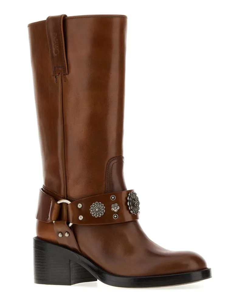 Chloé Dakota Boot — Brown Brown
