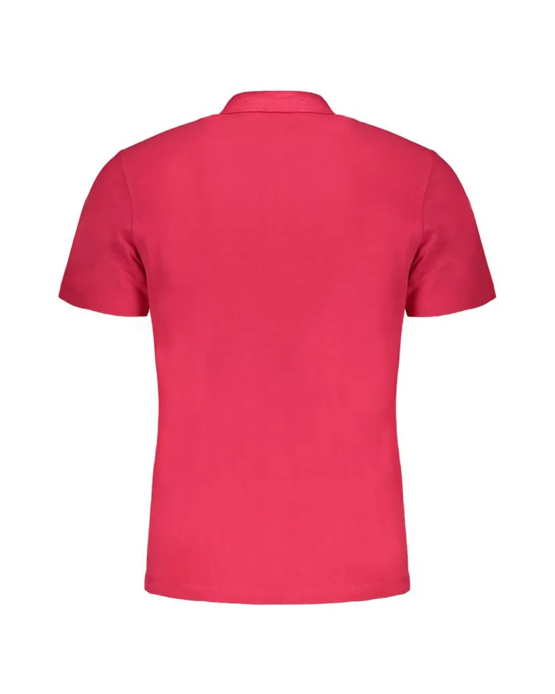 Napapijri Cotton Polo Shirt — Pink Pink