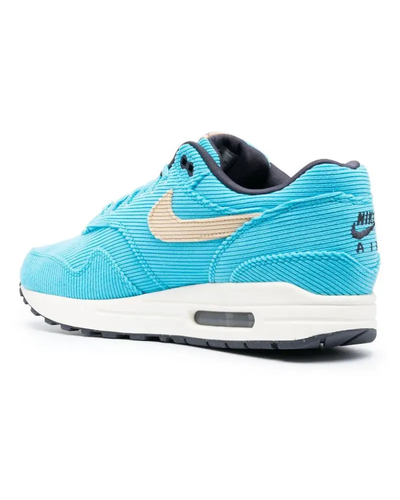 Nike Women's Air Max Sneakers Blue Corduroy Rubber Blue