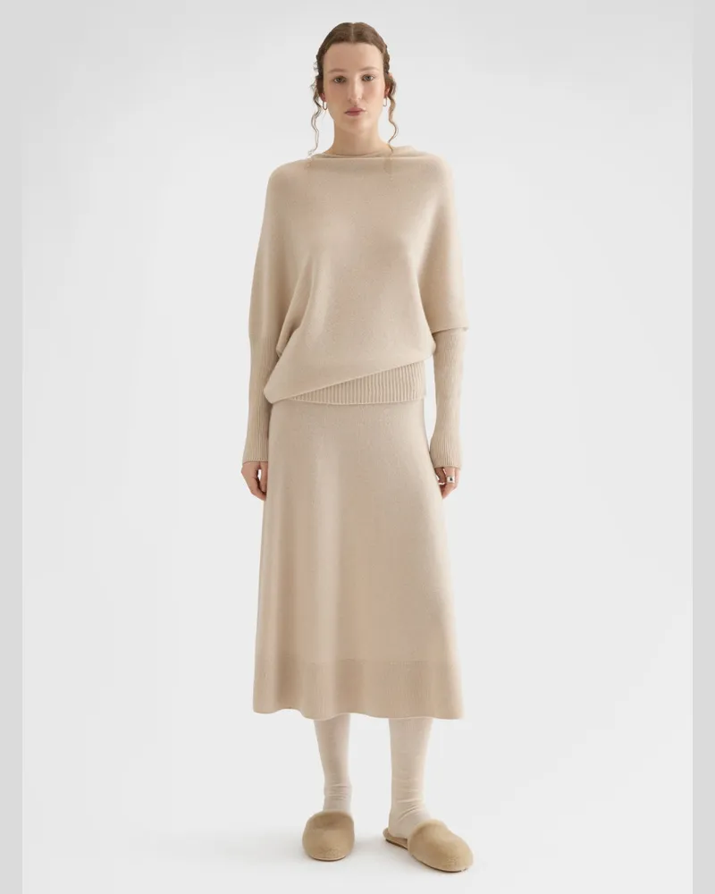 AGNONA Women's Sweater Cashmere Beige Beige