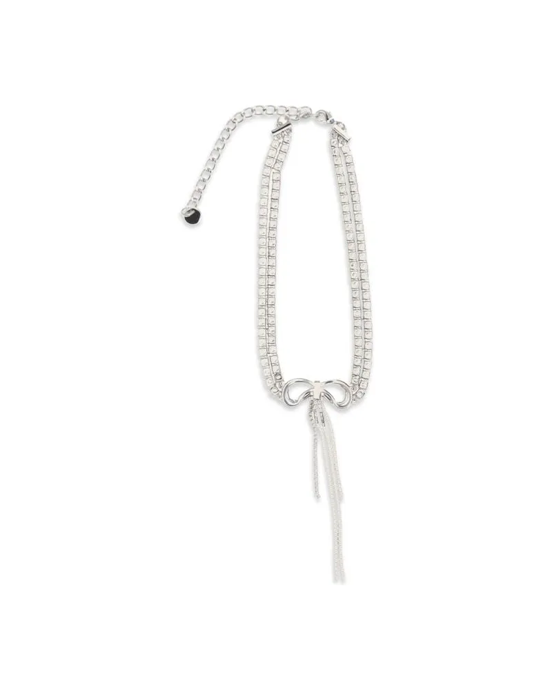 Self-Portrait Women's Silver Brass Necklace Silver
