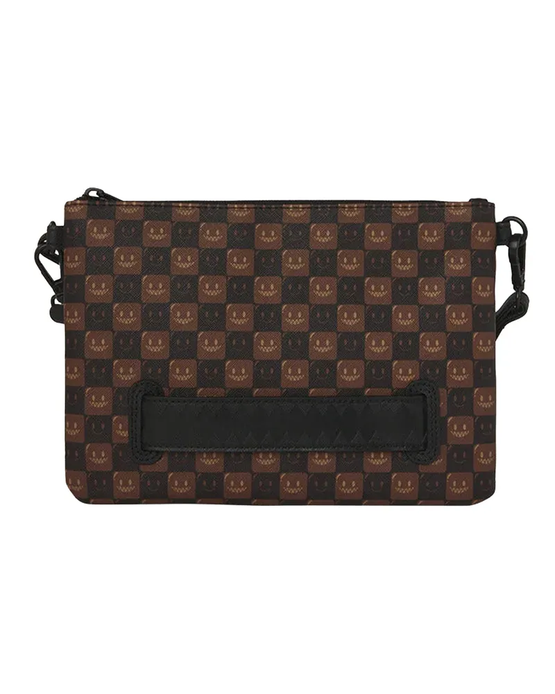 Sprayground Clutch — Brown Brown