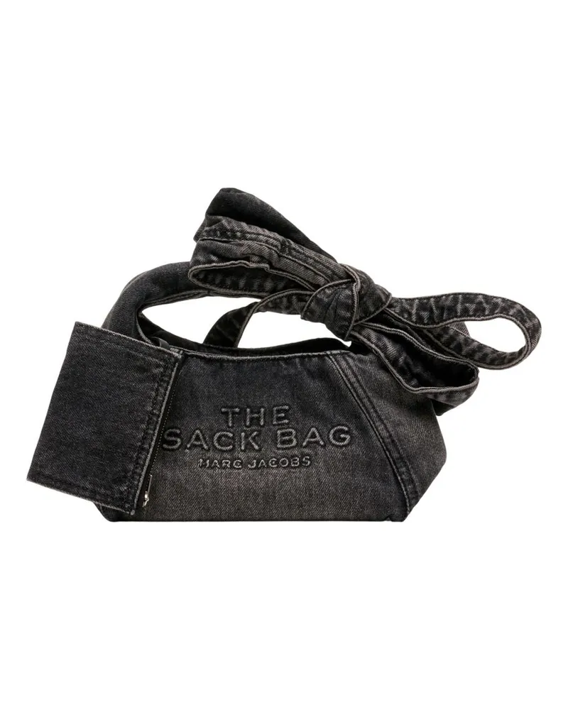 Marc Jacobs Women's Denim Cotton Shoulder Bag Black Black