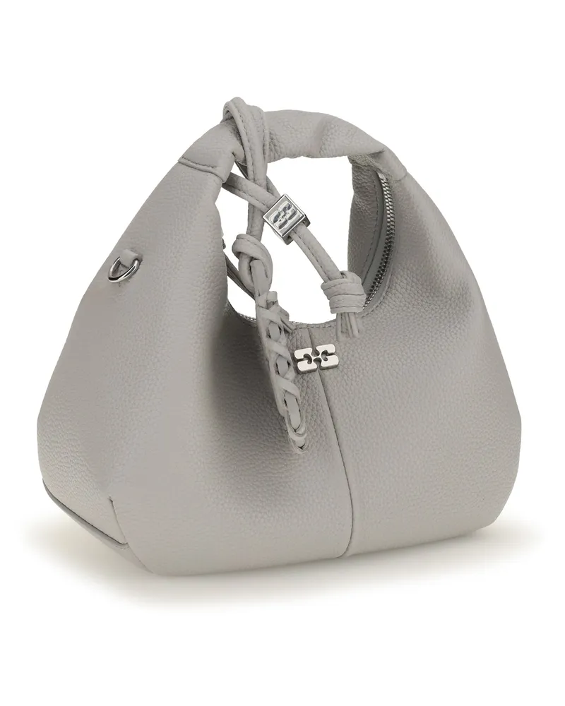 Ganni Hobo Bag — Gray Gray