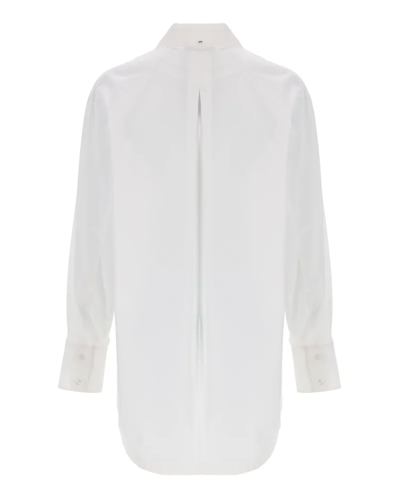 SPORTMAX Women's Kimono Shirt Optical White Cotton White