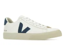 Men's White Chromefree Leather Campo Sneakers Extrawhitecalifornia