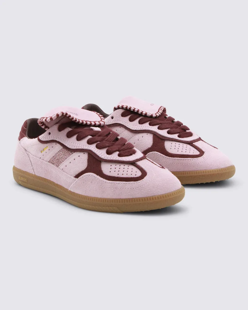 Alohas Women's Sneakers Suede Pink _cover Le Sole El Pink