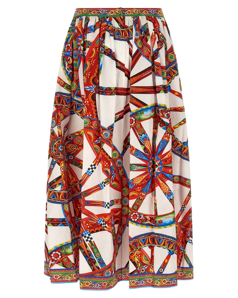 Dolce & Gabbana Carretto Skirt — multicolor Multicolor